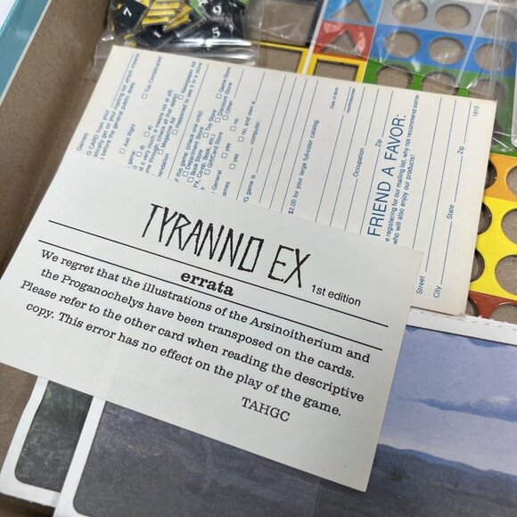 Tyranno Ex (Board Game, 1992) Avalon Hill 890 Karl-Heinz Schmiel 99% COMPLETE - Picture 6 of 10